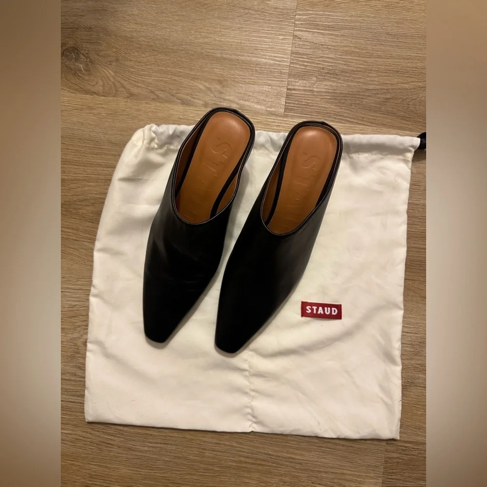 NWOT STAUD WALLY MULE BLACK - Picture 4 of 15